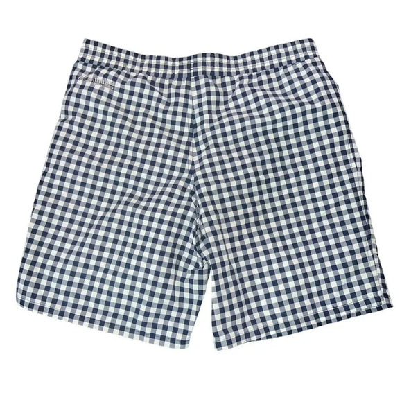 Columbia Navy Blue and White Swim Trunks - Picture 3 of 4